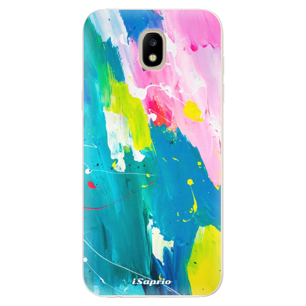 Odolné silikonové pouzdro iSaprio - Abstract Paint 04 - Samsung Galaxy J5 2017