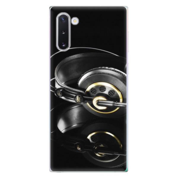Odolné silikonové pouzdro iSaprio - Headphones 02 - Samsung Galaxy Note 10