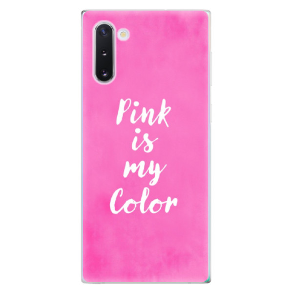 Odolné silikonové pouzdro iSaprio - Pink is my color - Samsung Galaxy Note 10