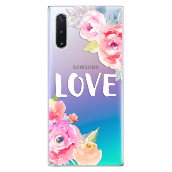 Odolné silikonové pouzdro iSaprio - Love - Samsung Galaxy Note 10