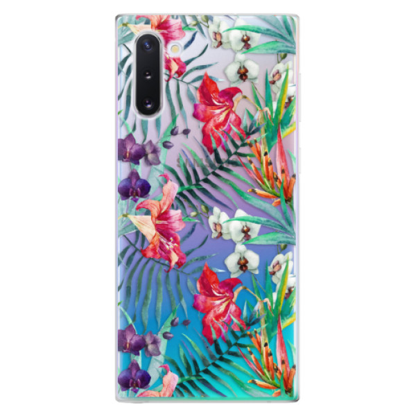 Odolné silikonové pouzdro iSaprio - Flower Pattern 03 - Samsung Galaxy Note 10