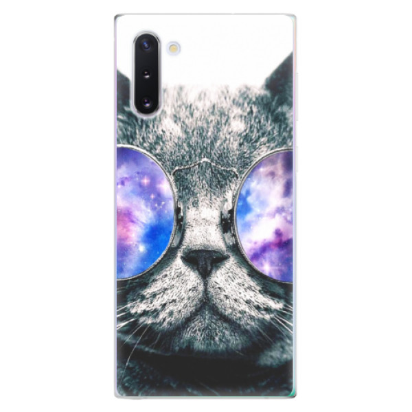 Odolné silikonové pouzdro iSaprio - Galaxy Cat - Samsung Galaxy Note 10
