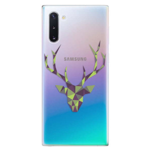 Odolné silikonové pouzdro iSaprio - Deer Green - Samsung Galaxy Note 10
