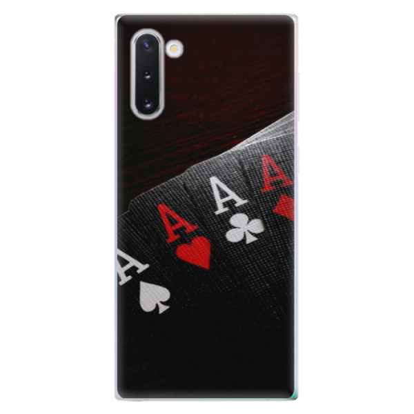 Odolné silikonové pouzdro iSaprio - Poker - Samsung Galaxy Note 10