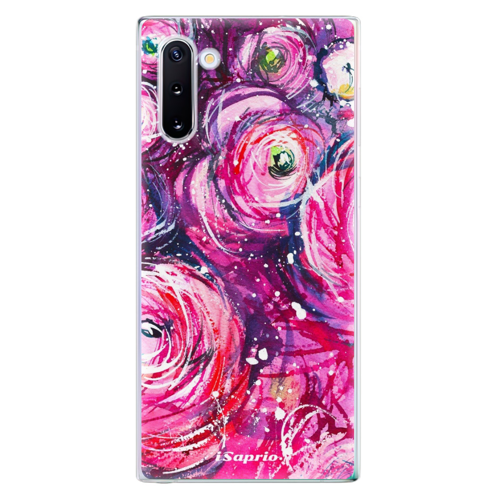 Odolné silikonové pouzdro iSaprio - Pink Bouquet - Samsung Galaxy Note 10