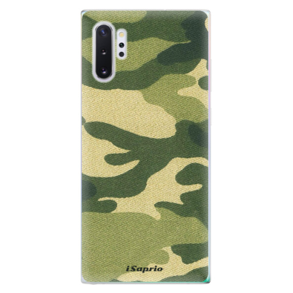 Odolné silikonové pouzdro iSaprio - Green Camuflage 01 - Samsung Galaxy Note 10+