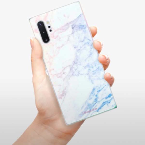 Silikonové pouzdro iSaprio - Samsung Galaxy Note 10 Plus - Raibow Marble 10
