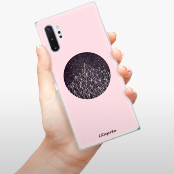 Silikonové odolné pouzdro iSaprio Digital Mountains 10 na mobil Samsung Galaxy Note 10 Plus - poslední kus za tuto cenu