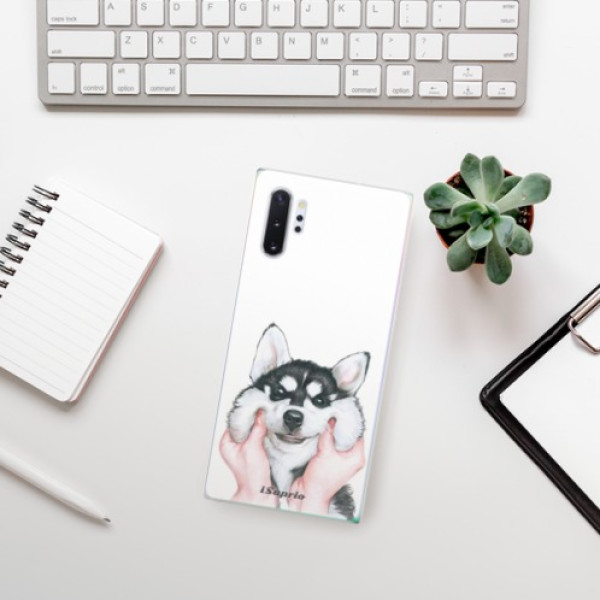 Silikonové pouzdro iSaprio - Samsung Galaxy Note 10 Plus - Malamute 01