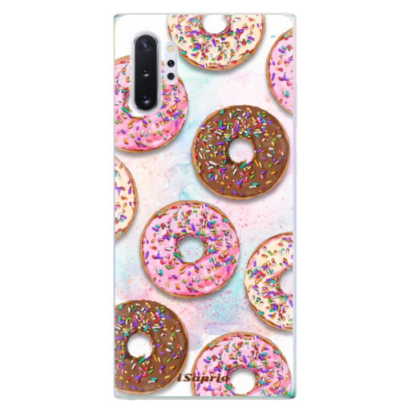 Silikonové odolné pouzdro iSaprio Donuts 11 na mobil Samsung Galaxy Note 10 Plus (Silikonový odolný kryt, obal, pouzdro iSaprio Donuts 11 na mobil Samsung Galaxy Note 10+)