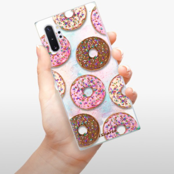 Silikonové pouzdro iSaprio - Samsung Galaxy Note 10 Plus - Donuts 11