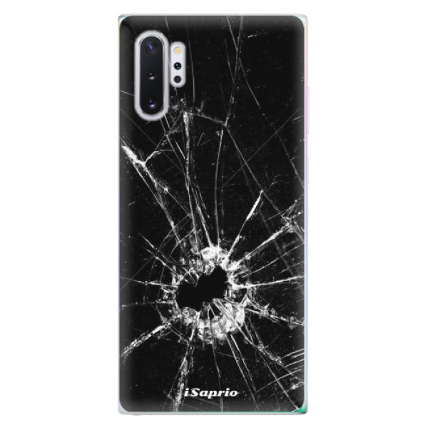 Silikonové odolné pouzdro iSaprio Broken Glass 10 na mobil Samsung Galaxy Note 10 Plus (Silikonový odolný kryt, obal, pouzdro iSaprio Broken Glass 10 na mobil Samsung Galaxy Note 10+)