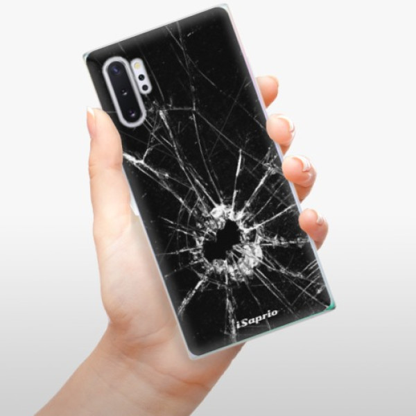 Silikonové pouzdro iSaprio - Samsung Galaxy Note 10 Plus - Broken Glass 10