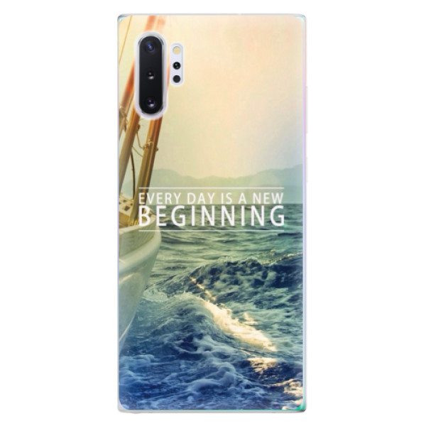 Silikonové odolné pouzdro iSaprio Beginning na mobil Samsung Galaxy Note 10 Plus (Silikonový odolný kryt, obal, pouzdro iSaprio Beginning na mobil Samsung Galaxy Note 10+)