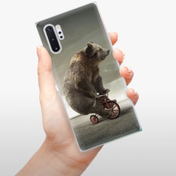Silikonové pouzdro iSaprio - Samsung Galaxy Note 10 Plus - Bear 01