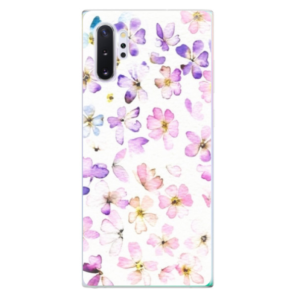 Silikonové odolné pouzdro iSaprio Wildflowers na mobil Samsung Galaxy Note 10 Plus (Silikonový odolný kryt, obal, pouzdro iSaprio Wildflowers na mobil Samsung Galaxy Note 10+)