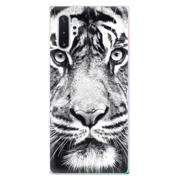 Silikonové odolné pouzdro iSaprio Tiger Face na mobil Samsung Galaxy Note 10 Plus (Silikonový odolný kryt, obal, pouzdro iSaprio Tiger Face na mobil Samsung Galaxy Note 10+)