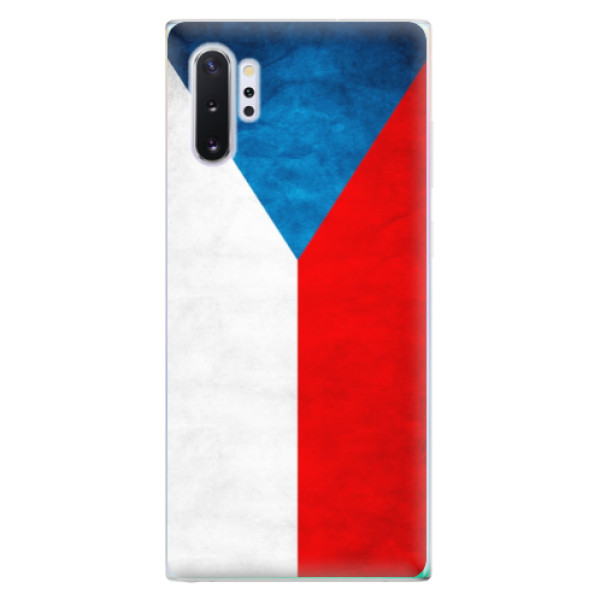 Silikonové odolné pouzdro iSaprio Czech Flag na mobil Samsung Galaxy Note 10 Plus (Silikonový odolný kryt, obal, pouzdro iSaprio Czech Flag na mobil Samsung Galaxy Note 10+)