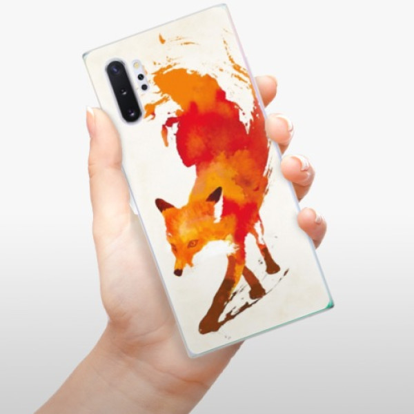 Silikonové pouzdro iSaprio - Samsung Galaxy Note 10 Plus - Fast Fox