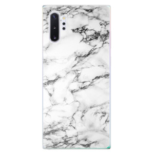 Silikonové pouzdro iSaprio - Samsung Galaxy Note 10 Plus - White Marble 01