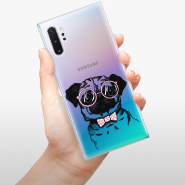 Silikonové pouzdro iSaprio - Samsung Galaxy Note 10 Plus - The Pug