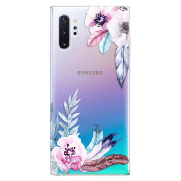Silikonové odolné pouzdro iSaprio Flower Pattern 04 na mobil Samsung Galaxy Note 10 Plus (Silikonový odolný kryt, obal, pouzdro iSaprio Flower Pattern 04 na mobil Samsung Galaxy Note 10+)