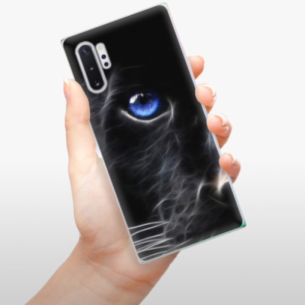 Silikonové pouzdro iSaprio - Samsung Galaxy Note 10 Plus - Black Puma