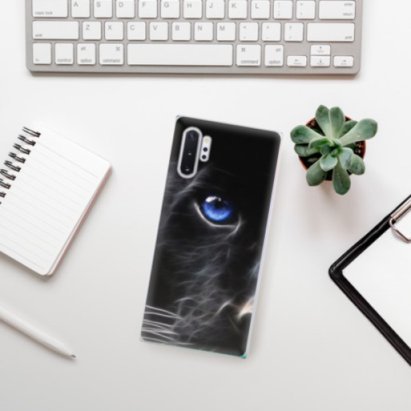 Silikonové pouzdro iSaprio - Samsung Galaxy Note 10 Plus - Black Puma