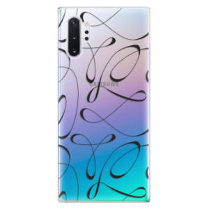 Silikonové pouzdro iSaprio - Samsung Galaxy Note 10 Plus - Fancy black