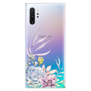 Silikonové pouzdro iSaprio - Samsung Galaxy Note 10 Plus - Succulent 01