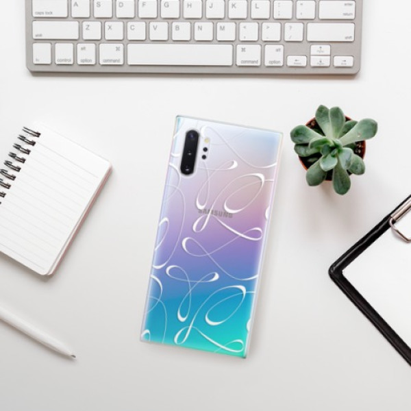 Silikonové pouzdro iSaprio - Samsung Galaxy Note 10 Plus - Fancy white