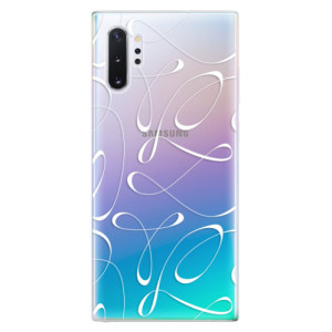 Silikonové pouzdro iSaprio - Samsung Galaxy Note 10 Plus - Fancy white