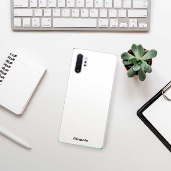 Silikonové pouzdro iSaprio - Samsung Galaxy Note 10 Plus - 4Pure bílé