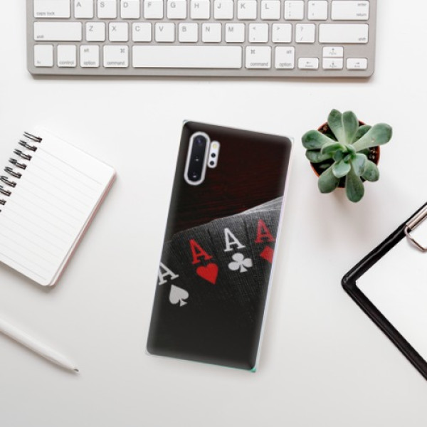 Silikonové pouzdro iSaprio - Samsung Galaxy Note 10 Plus - Poker