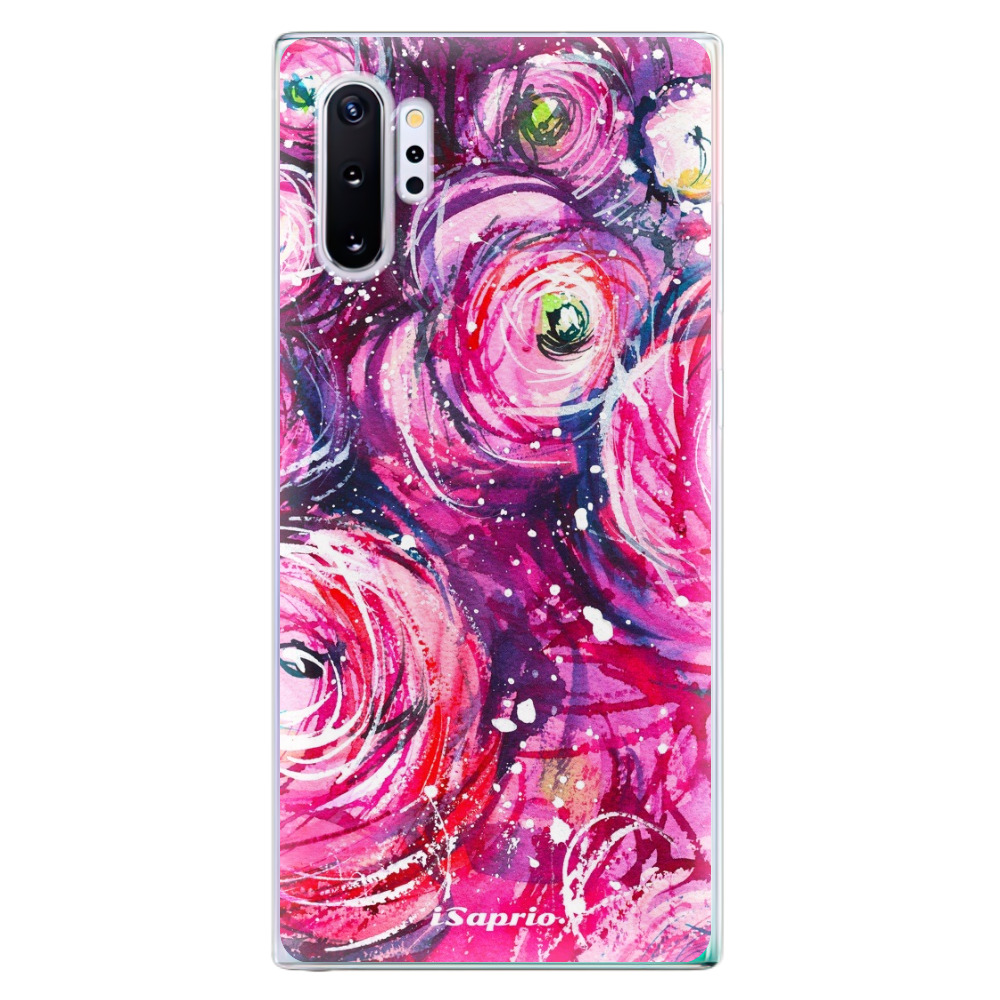 Odolné silikonové pouzdro iSaprio - Pink Bouquet - Samsung Galaxy Note 10+