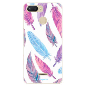 Silikonové pouzdro iSaprio - Xiaomi Redmi 6 - Feather Pattern 10