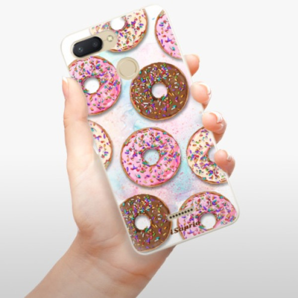 Silikonové pouzdro iSaprio - Xiaomi Redmi 6 - Donuts 11