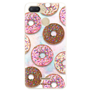 Silikonové pouzdro iSaprio - Xiaomi Redmi 6 - Donuts 11