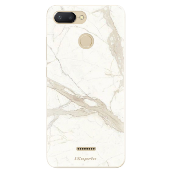 Silikonové odolné pouzdro iSaprio Marble 12 na mobil Xiaomi Redmi 6 (Silikonový odolný kryt, obal, pouzdro iSaprio Marble 12 na mobil Xiaomi Redmi 6)