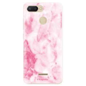 Silikonové pouzdro iSaprio - Xiaomi Redmi 6 - RoseMarble 16