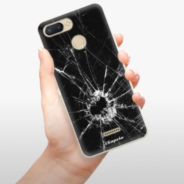 Silikonové pouzdro iSaprio - Xiaomi Redmi 6 - Broken Glass 10