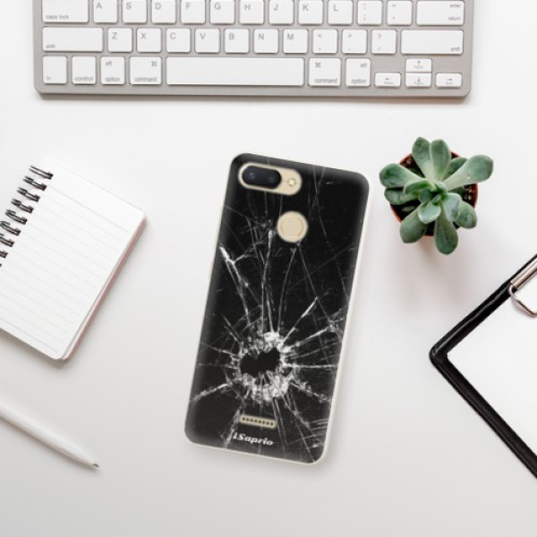 Silikonové pouzdro iSaprio - Xiaomi Redmi 6 - Broken Glass 10