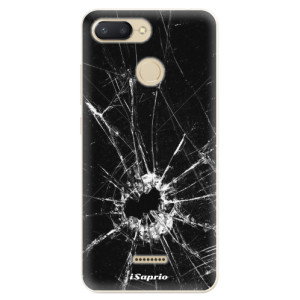 Silikonové pouzdro iSaprio - Xiaomi Redmi 6 - Broken Glass 10