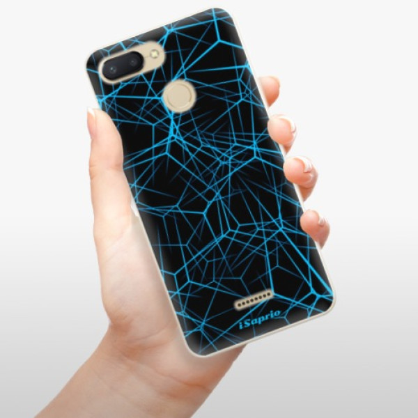 Silikonové pouzdro iSaprio - Xiaomi Redmi 6 - Abstract Outlines 12