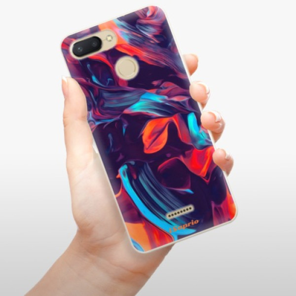 Silikonové pouzdro iSaprio - Xiaomi Redmi 6 - Color Marble 19