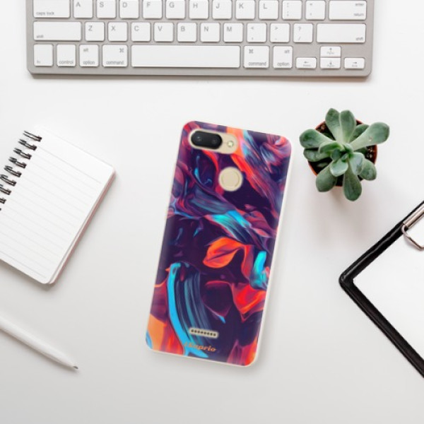 Silikonové pouzdro iSaprio - Xiaomi Redmi 6 - Color Marble 19