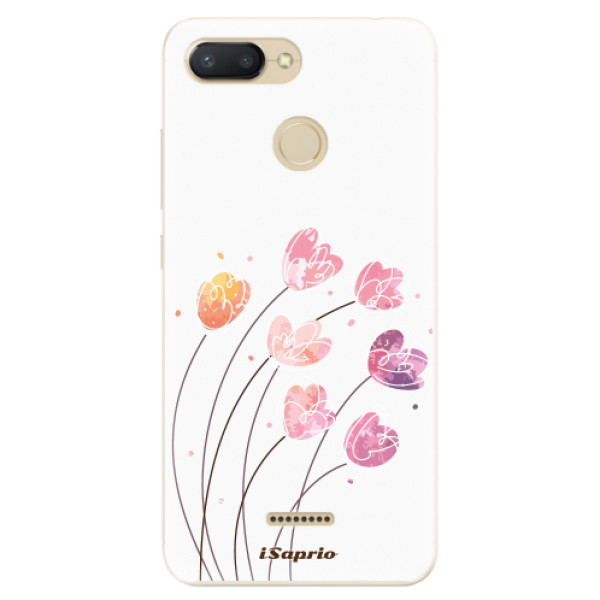 Silikonové odolné pouzdro iSaprio Flowers 14 na mobil Xiaomi Redmi 6 (Silikonový odolný kryt, obal, pouzdro iSaprio Flowers 14 na mobil Xiaomi Redmi 6)