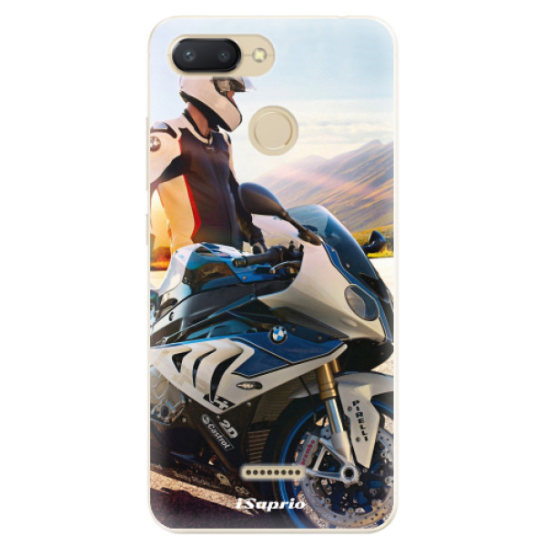Odolné silikonové pouzdro iSaprio - Motorcycle 10 - Xiaomi Redmi 6