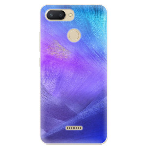 Silikonové pouzdro iSaprio - Xiaomi Redmi 6 - Purple Feathers