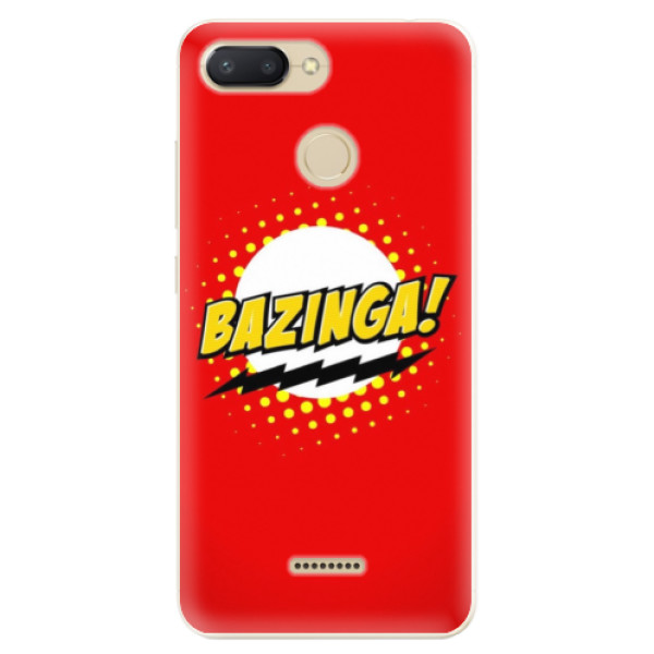 Silikonové odolné pouzdro iSaprio Bazinga 01 na mobil Xiaomi Redmi 6 (Silikonový odolný kryt, obal, pouzdro iSaprio Bazinga 01 na mobil Xiaomi Redmi 6)